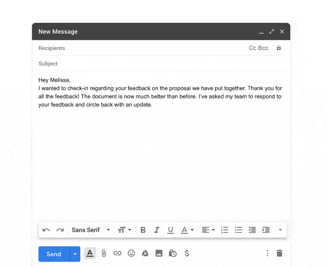 Gmail - New Spelling and Grammar Correction Capabilities